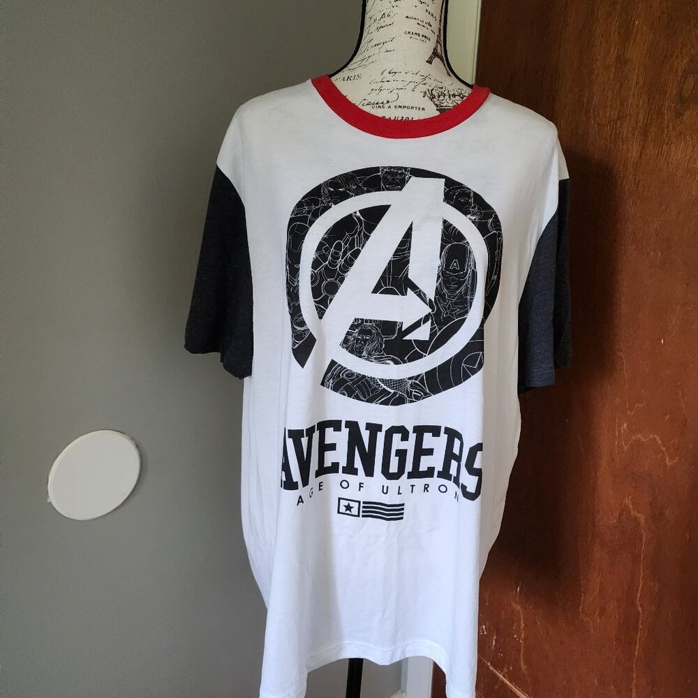 NWOT Avengers/Marvel, "Age of Ultron", Men's Short-Sleeved Shirt
